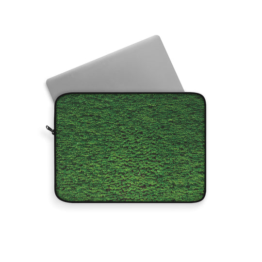 Laptop Sleeve - Green Leafy Vines Design