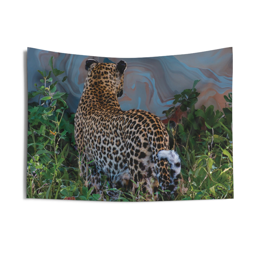 Leopard Abyss Indoor Wall Tapestries