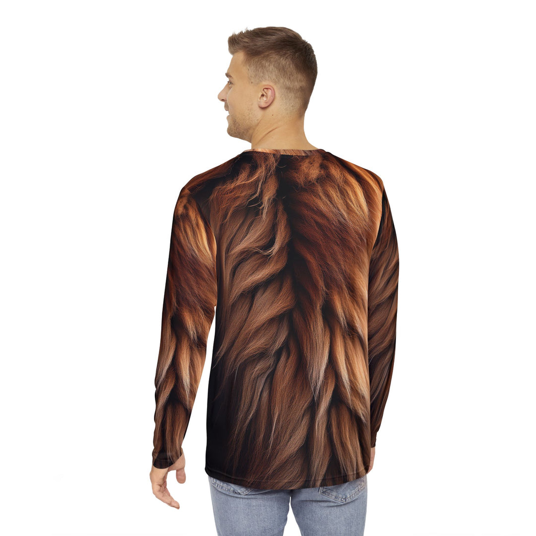 Men's Long Sleeve Lion Shirt (AOP)