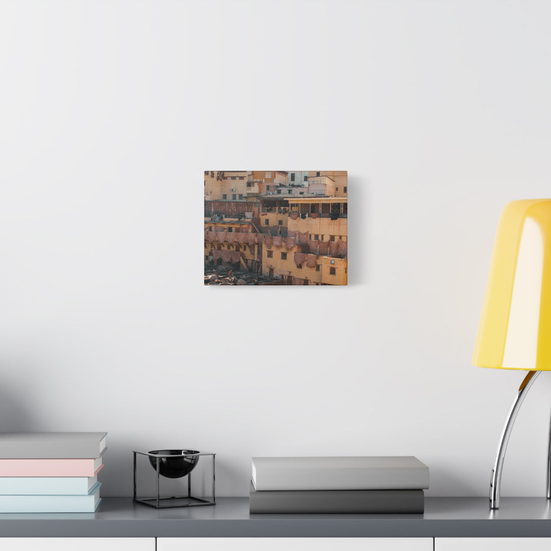 Canvas Print Fez Morocco Tannery