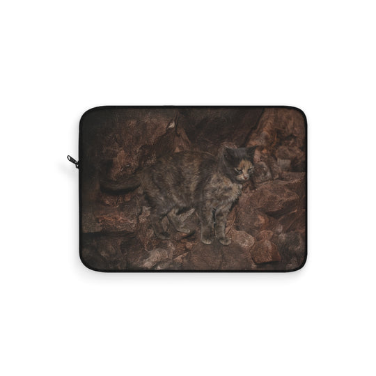 Laptop Sleeve - Cat on the Rocks