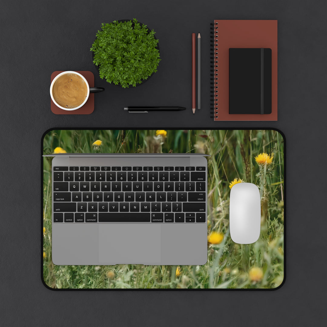 Desk Mat - Dandelions Design for Home Office or Study Space Decoration