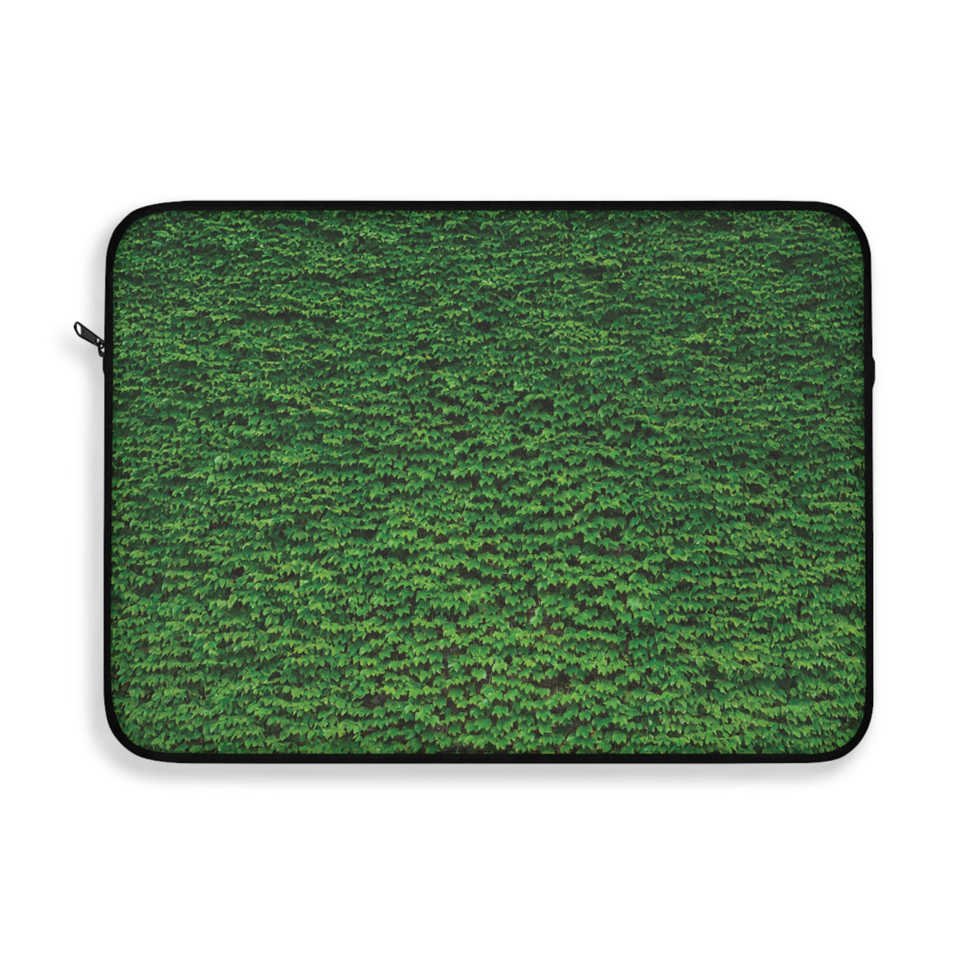 Laptop Sleeve - Green Leafy Vines Design