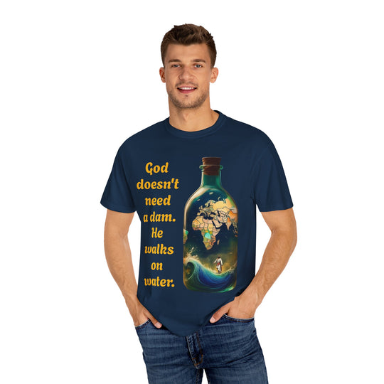 Jesus Walking on Water Unisex T-shirt