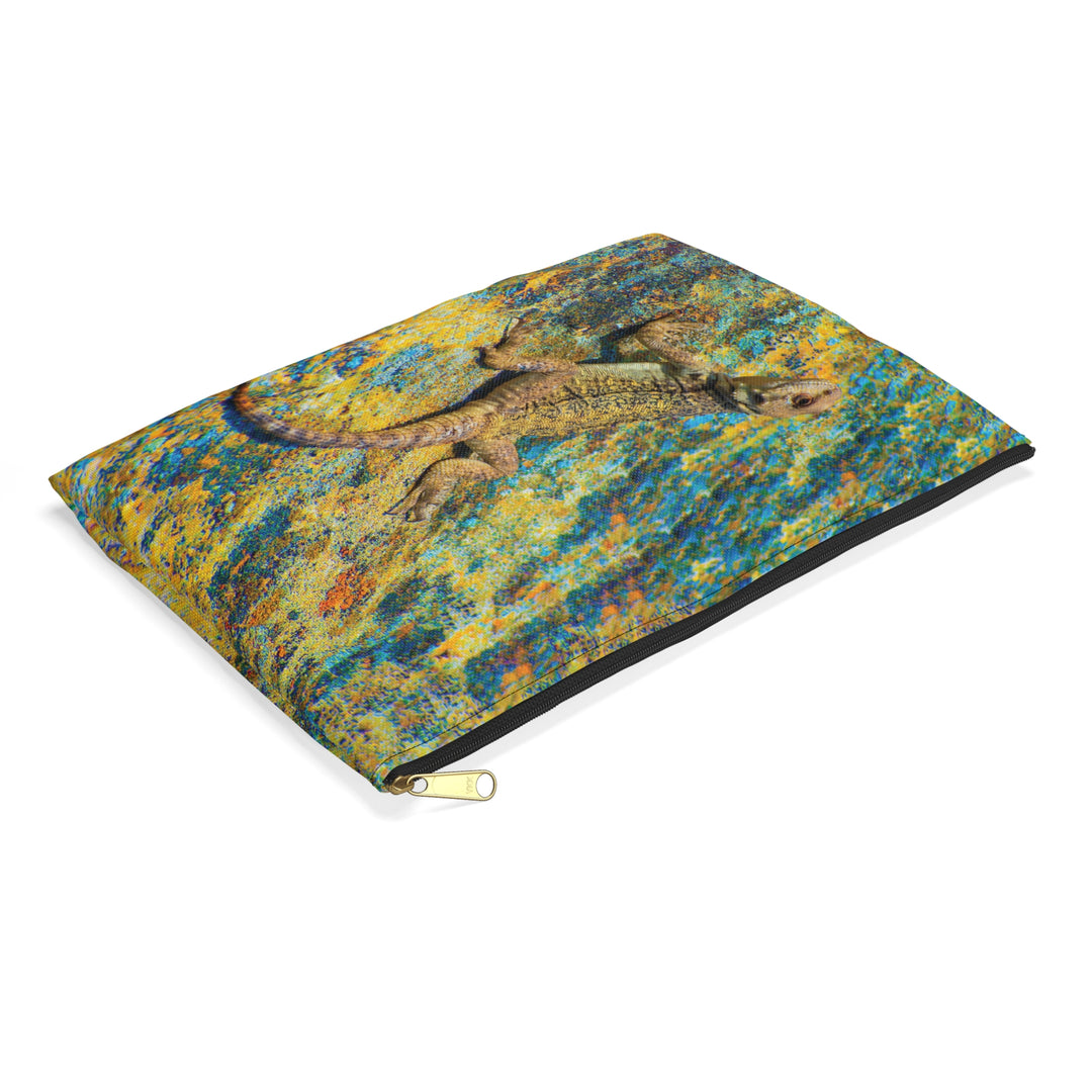 Pouch - Caucasian Agama Lizard Design