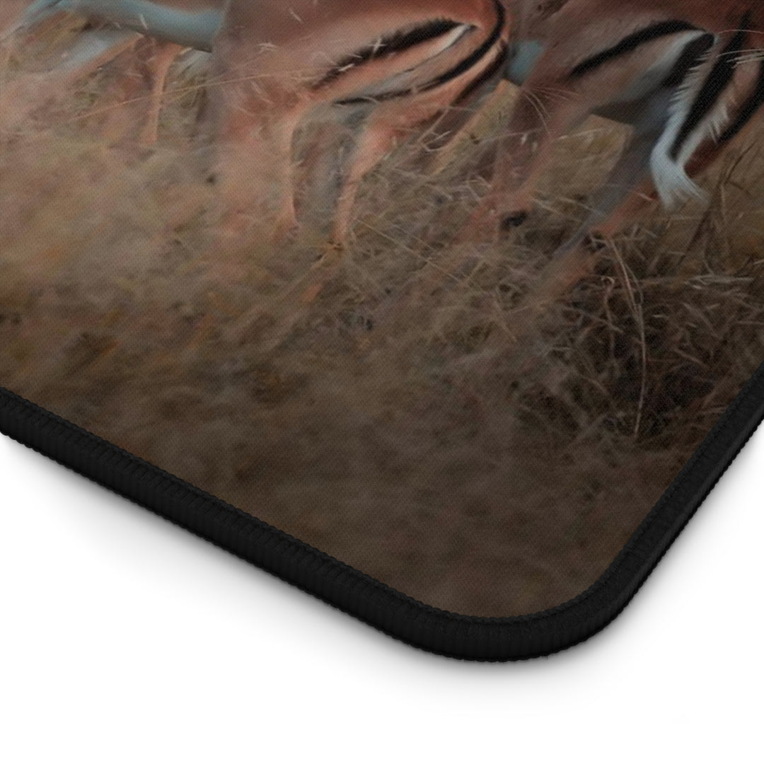 Desk Mat - South African Impalas Wildlife Design