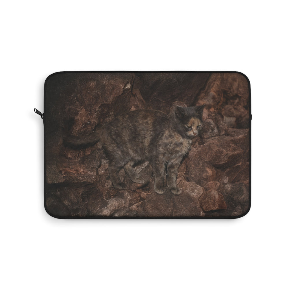 Laptop Sleeve - Cat on the Rocks